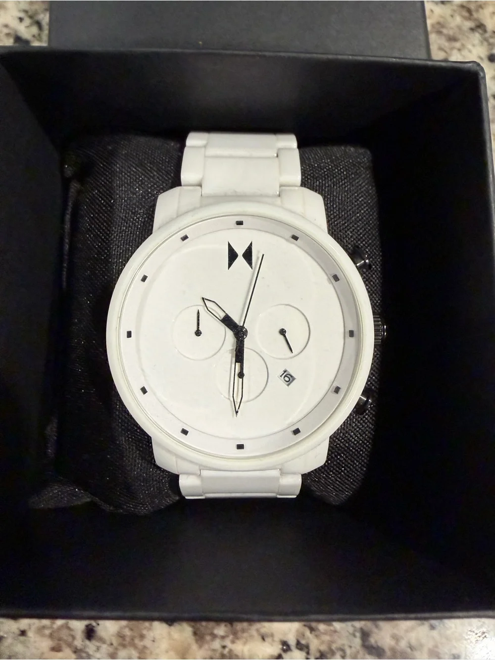 MVMT White Ceramic Chronograph Men's Watch